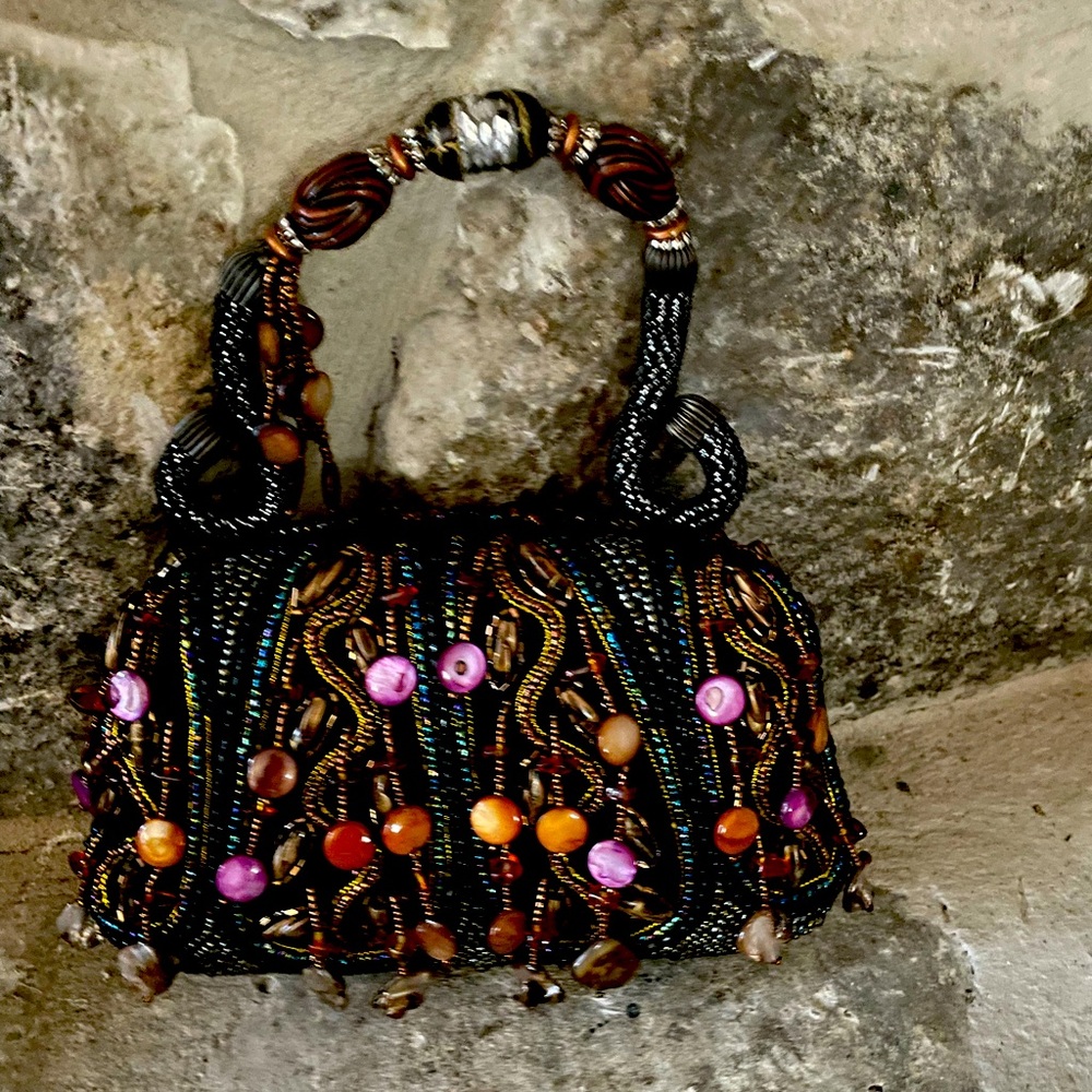 Unique Beaded Evening Bag